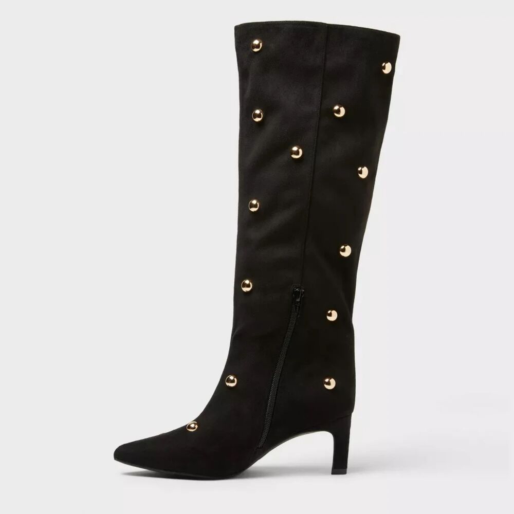 Women’s Justice Boots with Memory Foam Insole  Jet Black Brand New - Picture 3 of 3